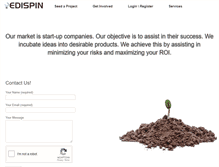 Tablet Screenshot of edispin.com